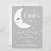 Over het Baby shower Moon Boy Kaart (Voorkant)