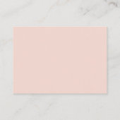 Over het Baby shower Moon Girl Boeken voor Baby Informatiekaartje (Achterkant)