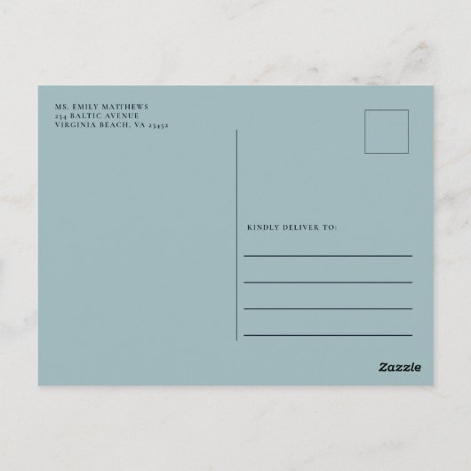 Over het Baby shower Moon Gold Stars Briefkaart (Achterkant)