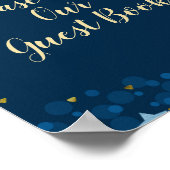 Over het Baby shower Moon Log onze gast in Poster (Hoek)