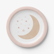 Over het Baby shower Moon Pink Girl