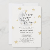 Over het Baby shower Moon & Stars Girl Kaart (Voorkant)