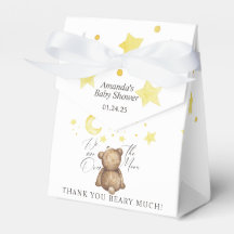 Over het Baby shower Moon Teddy Bear
