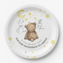 Over het Baby shower Moon Teddy Bear