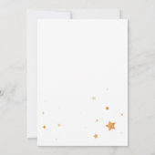 Over het Baby shower Moon Uitnodigen Kaart (Achterkant)