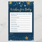 Over het Baby shower Moon wil Baby (Voorkant)