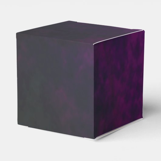 Over het Baby shower van de maan Bedankdoosjes (Achterkant)