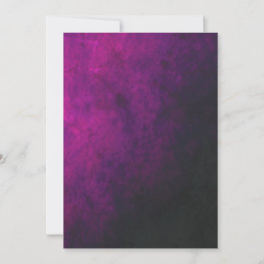 Over het Baby shower van de maan Bedankkaart (Achterkant)