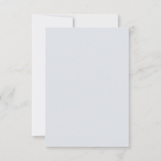 Over het Baby shower van de maan Bedankkaart (Achterkant)