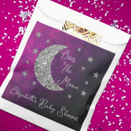 Over het Baby shower van de maan Bedankzakje