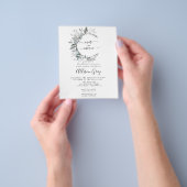 Over het Baby shower van de maan | Begrotingsbroch Flyer (Hand)