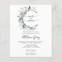 Over het Baby shower van de maan | Begrotingsbroch