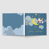 Over het Baby shower van de maan Gastenboek (Volledig)