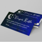 Over het Baby shower van de maan Informatiekaartje