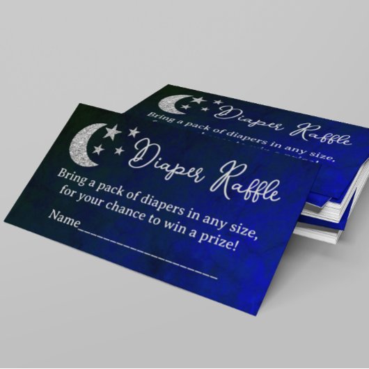 Over het Baby shower van de maan Informatiekaartje