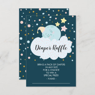 Over het Baby shower van de maan Kaart