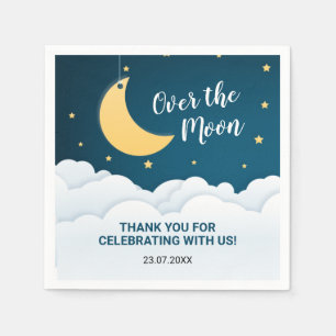Over het Baby shower van de maan Servet