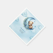 Over het Baby shower van de maan Servet (Hoek)