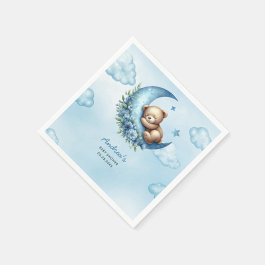 Over het Baby shower van de maan Servet (Hoek)