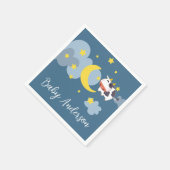 Over het Baby shower van de maan Servet (Hoek)