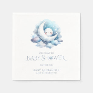 Over het Baby shower van de maan Servet