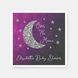 Over het Baby shower van de maan Servet