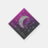 Over het Baby shower van de maan Servet (Hoek)