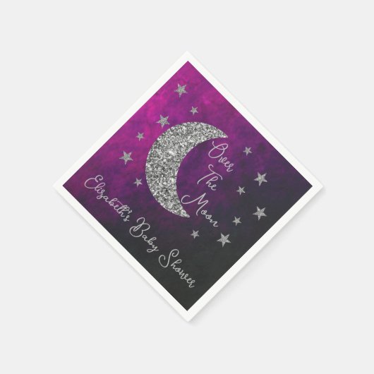 Over het Baby shower van de maan Servet (Hoek)