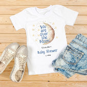 Over het Baby shower van de maan T-shirt
