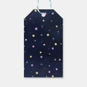 Over het Baby shower van de Mon Elephant Cadeaulabel (Achterkant)