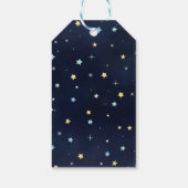 Over het Baby shower van de Mon Elephant Cadeaulabel (Achterkant)