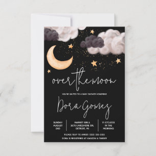 Over het Baby shower van de Mon Nighttime Sky Kaart