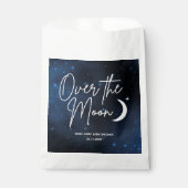 Over het Baby shower van de Moon Celestial Bedankzakje (Voorkant)