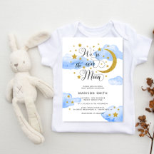 Over het Baby shower van de Moon Droy Gold Boy