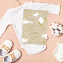 Over het Baby shower van de Moon Little Lamb