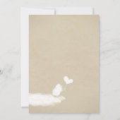 Over het Baby shower van de Moon Little Lamb Kaart (Achterkant)