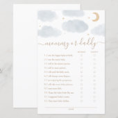 Over het Baby shower van mama of papa (Voorkant / Achterkant)