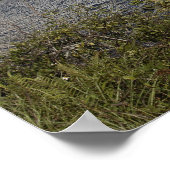 Over het bekken bekeken, Space Shuttle Atlantis Poster (Hoek)