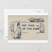 Over het Boerderij Briefkaart (Voorkant / Achterkant)