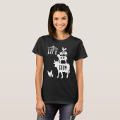 over het Boerderij op de Boerderij T-shirt (Voorkant volledig)