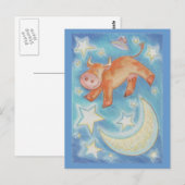 Over het briefkaart van de maan (Voorkant / Achterkant)