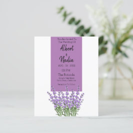over het budgettaire Paarse lavender legant Weddin