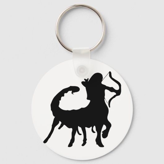 Over het Cusp: Sagittarius-Scorpio Sleutelhanger (Voorkant)
