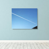 over het dak canvas afdruk (Insitu (Houten vloer))