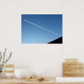 over het dak poster (Keuken)