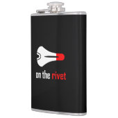 Over het fietsen van de rivet heupfles (Links)