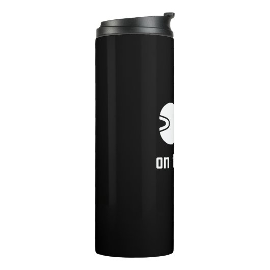 Over het fietsen van de rivet thermosbeker (Gedraaid links)