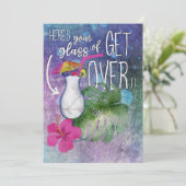 Over het geheel genomen bedankkaart (Staand voorkant)