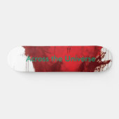 Over het gehele universum skateboard (Horizontaal)