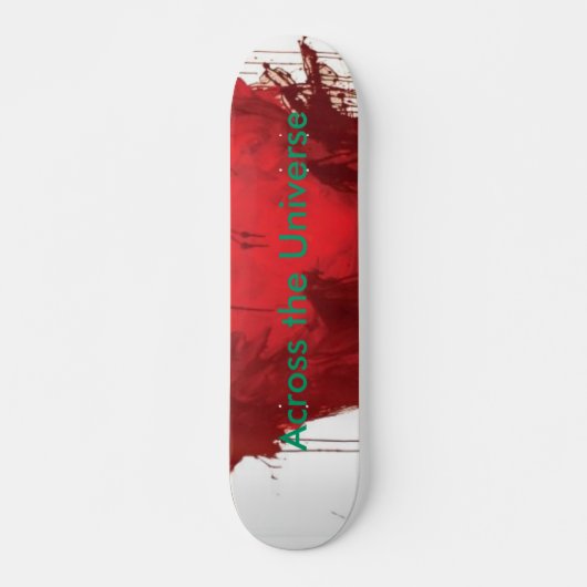 Over het gehele universum skateboard (Voorkant)